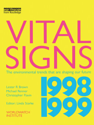 cover image of Vital Signs 1998-1999